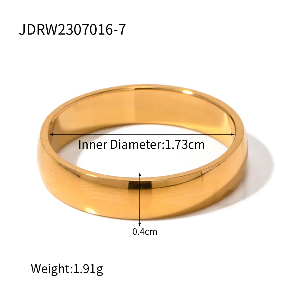 18K Gold Plated Ring