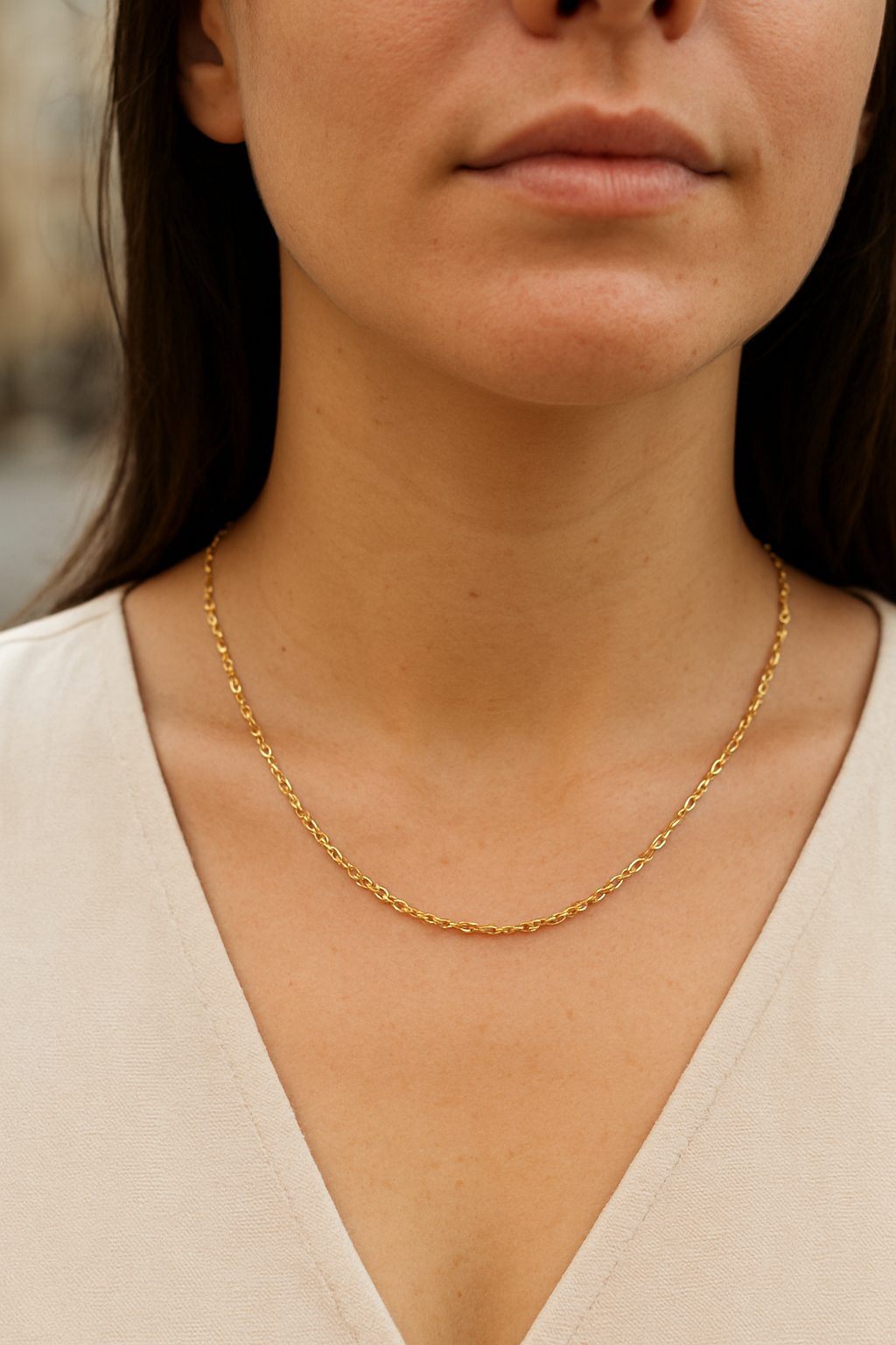 18K Gold-Plated Necklace