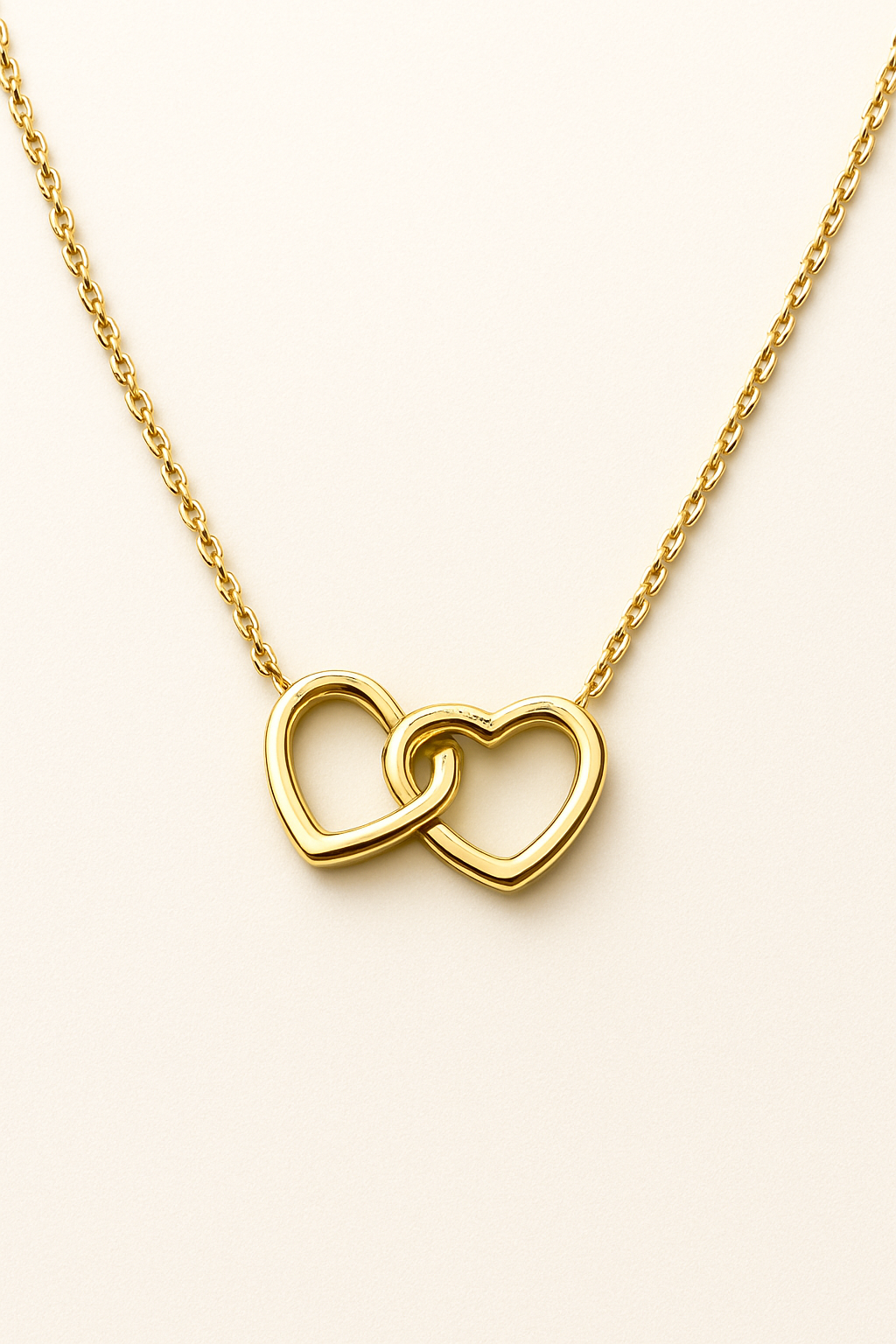 Double Heart Love Necklace