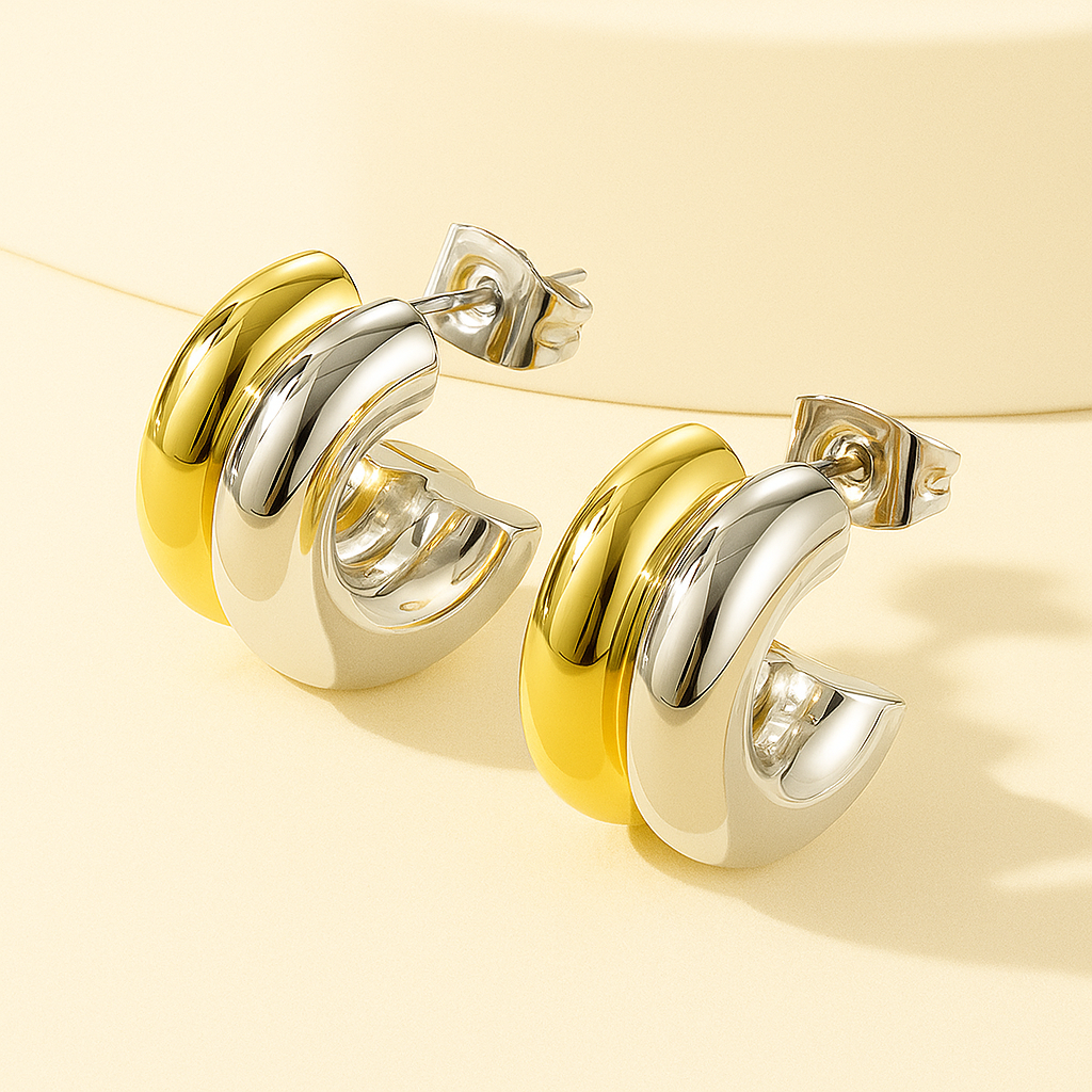 Half Hoop Earrings