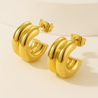 Half Hoop Earrings
