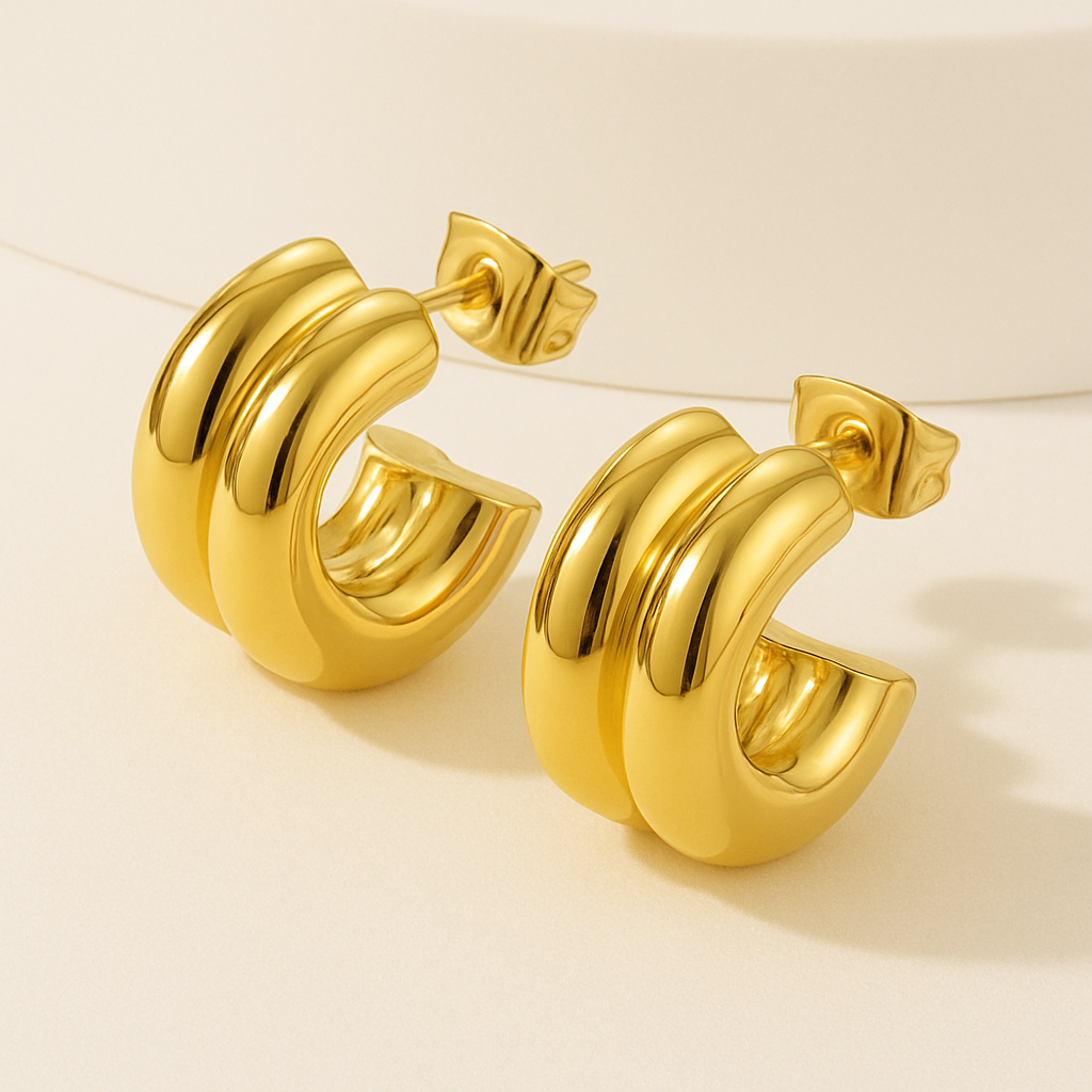 Half Hoop Earrings