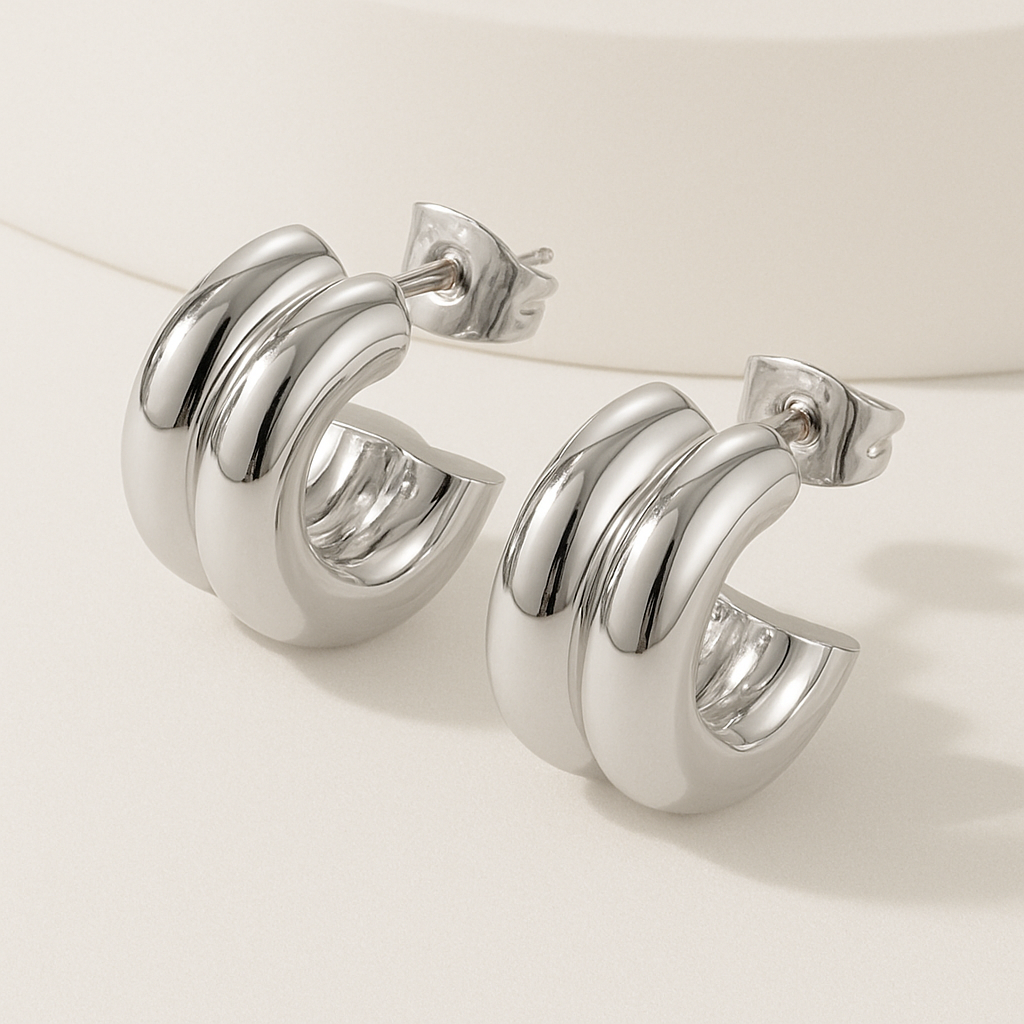 Half Hoop Earrings