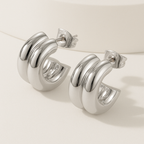 Half Hoop Earrings