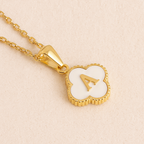 Lucky Charm Initial Necklace