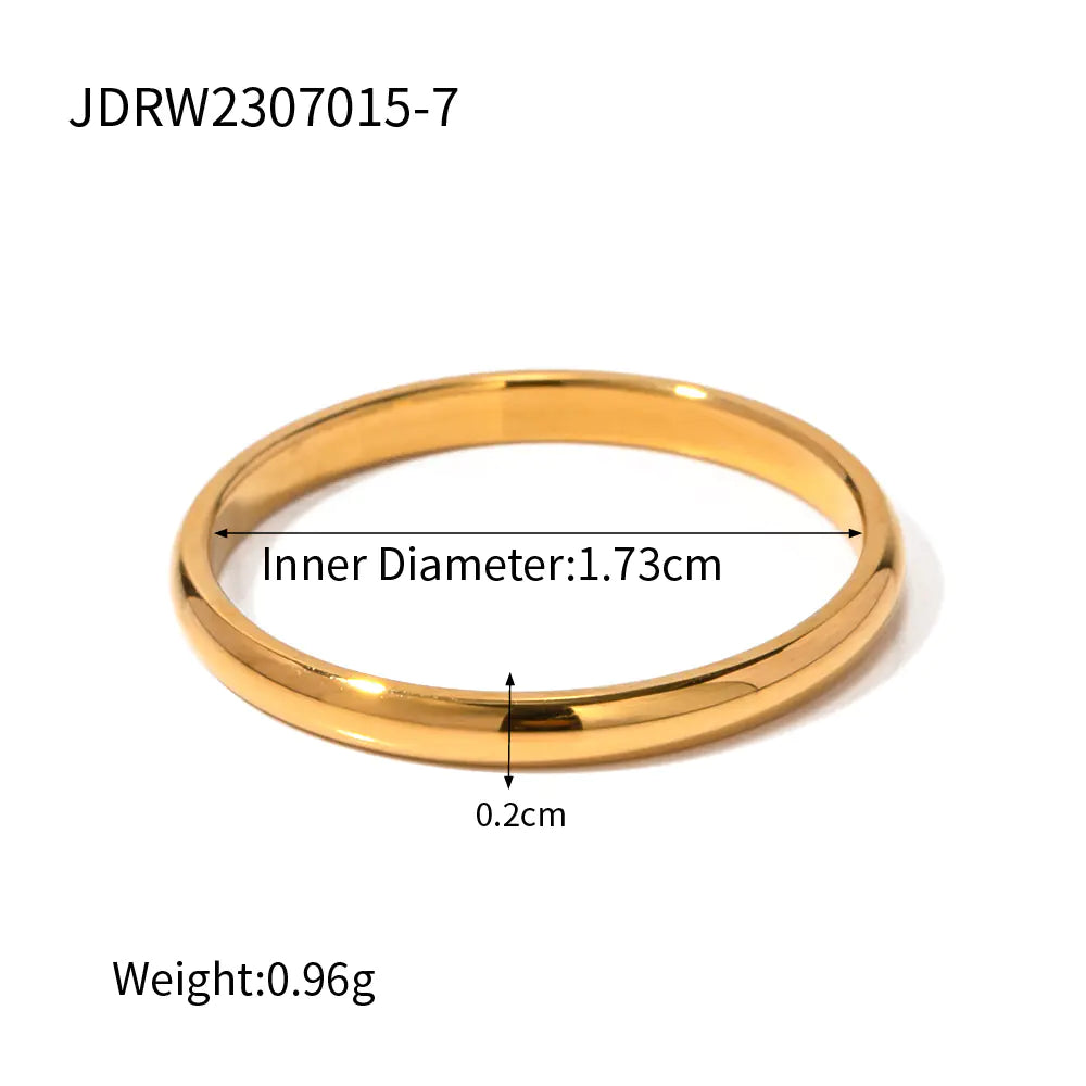 18K Gold Plated Ring