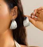 18K Gold Plated Hoop Earrings