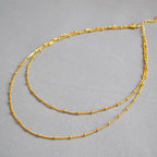 Double Layer Chain Necklace